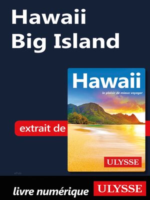 cover image of Hawaii Big Island